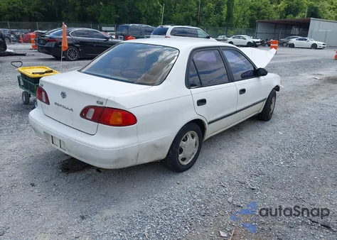 1999 Toyota Corolla Ce from USA, damaged, VIN 2T1BR12E5XC183053